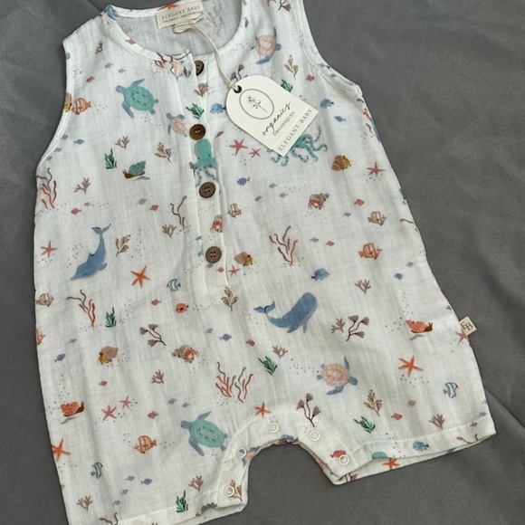 Elegant Baby Summer Romper - Picture 2 of 2
